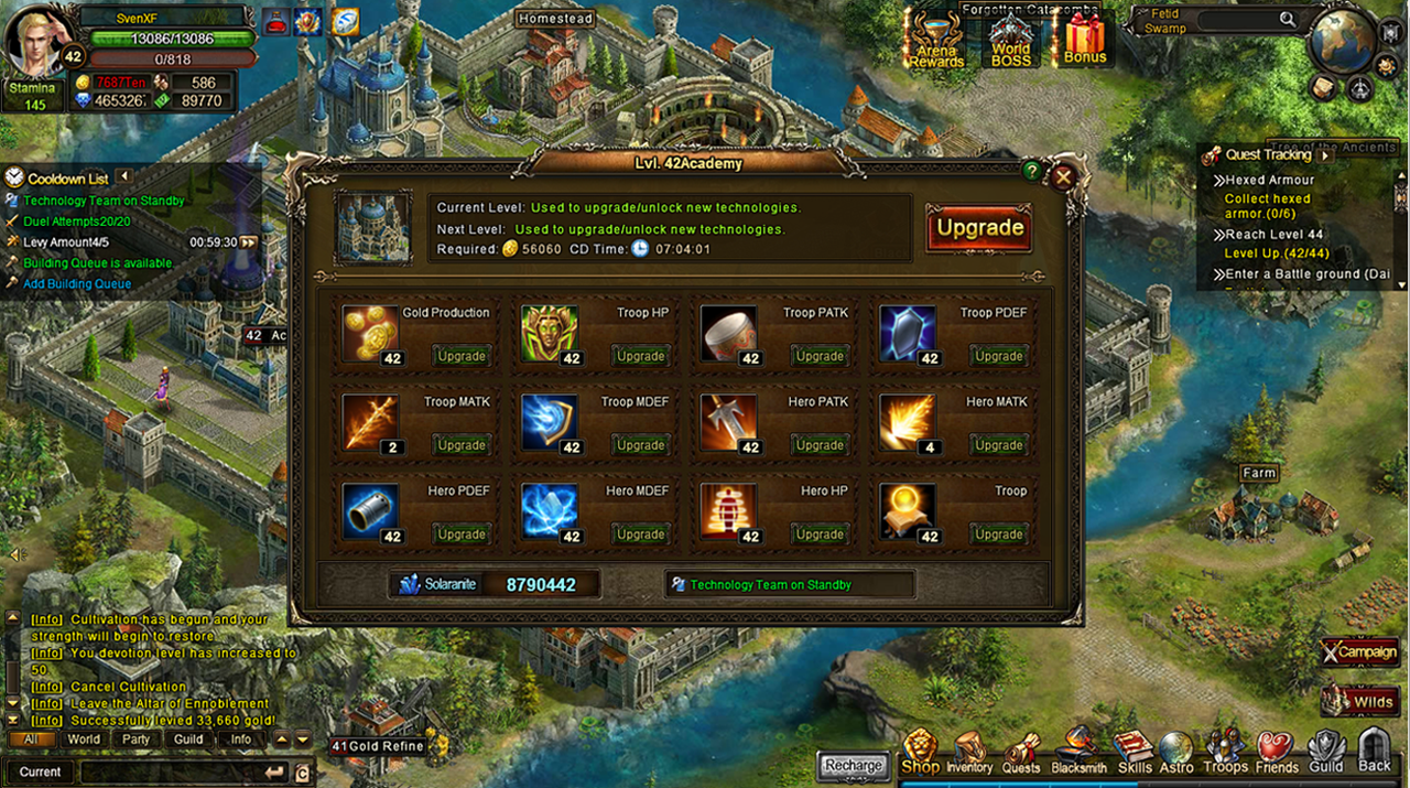 Wartune Official site 2021 Epic Strategy MMORPG, Play for FREE!